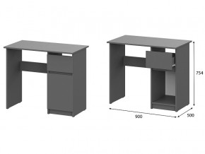 Стол письменный 900 Денвер Графит серый в Надыме - nadym.magazin-mebel74.ru | фото